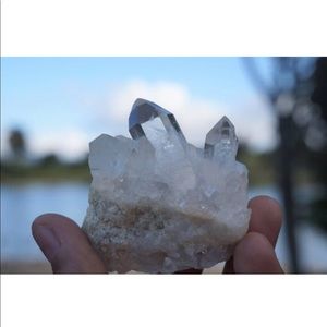 101g Brazilian Terminated Crystal Quartz Cluster